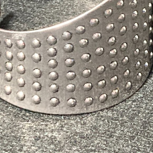 Set of 4 Silver Toned Light Studded Cuff Bracelets - Picture 9 of 14